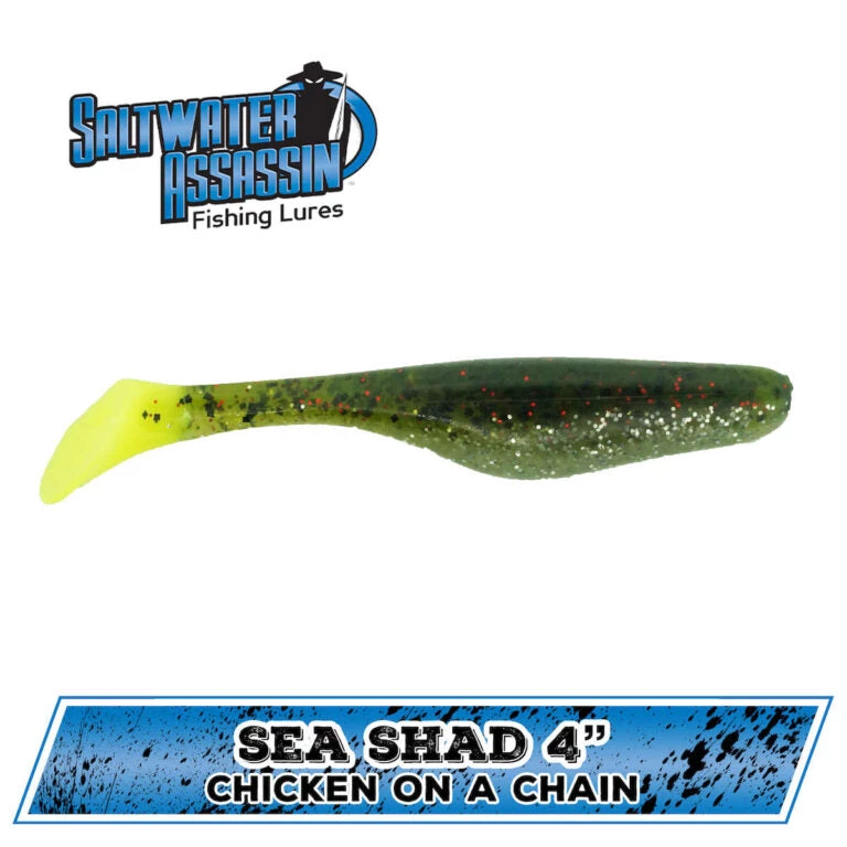 Bass Assassin Swimbaits Salt Water Assassin Sea Shad 4"