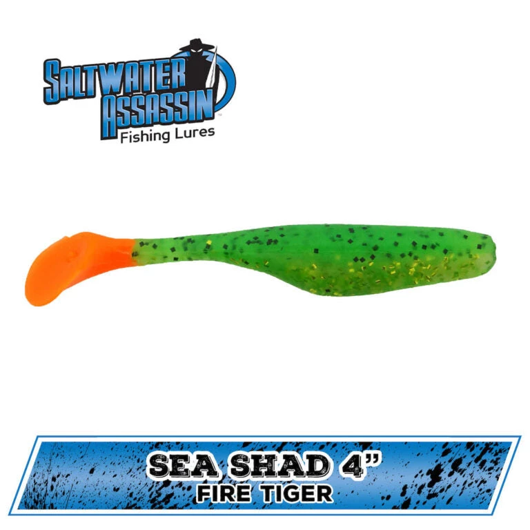 Bass Assassin Swimbaits Salt Water Assassin Sea Shad 4"