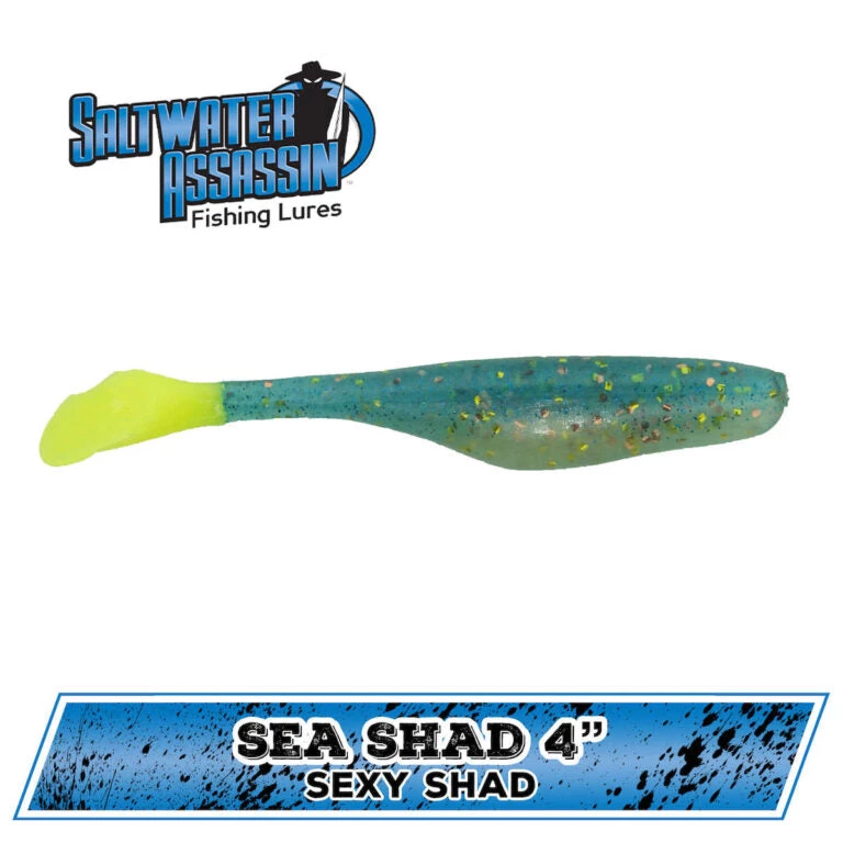 Bass Assassin Swimbaits Salt Water Assassin Sea Shad 4"