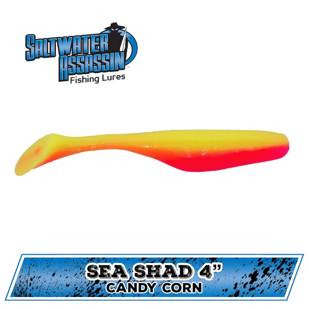 Bass Assassin Swimbaits Salt Water Assassin Sea Shad 4"