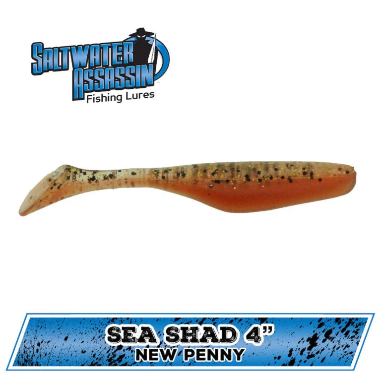 Bass Assassin Swimbaits Salt Water Assassin Sea Shad 4"