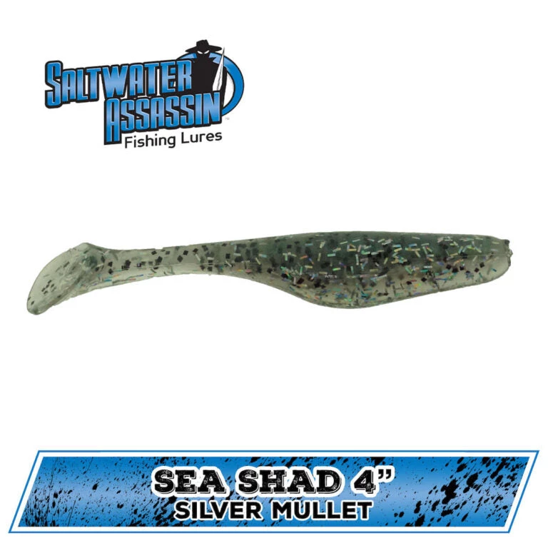 Bass Assassin Swimbaits Salt Water Assassin Sea Shad 4"