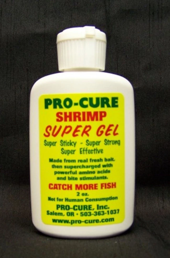 Dye, Atrractant & Scents Pro-Cure Shrimp Super Gel 2 Oz
